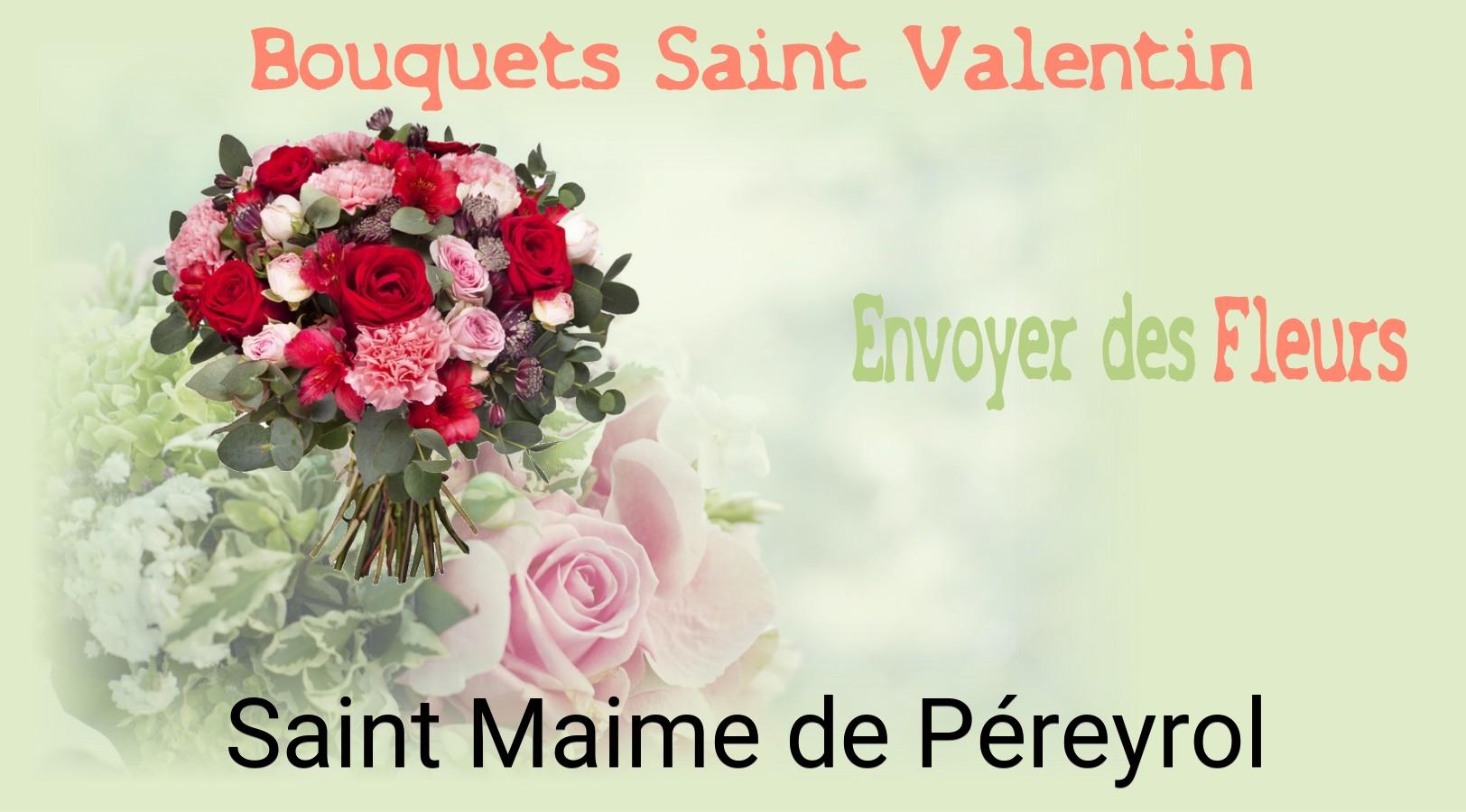 Roses de Saint-Valentin livrées à Saint-Maime-de-Péreyrol